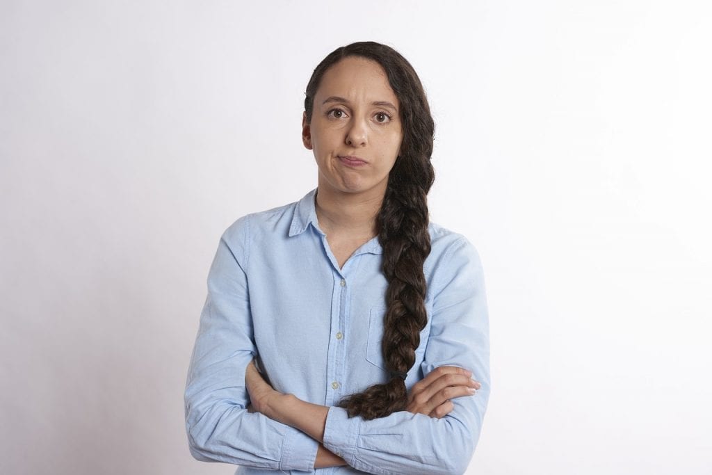 Worried woman